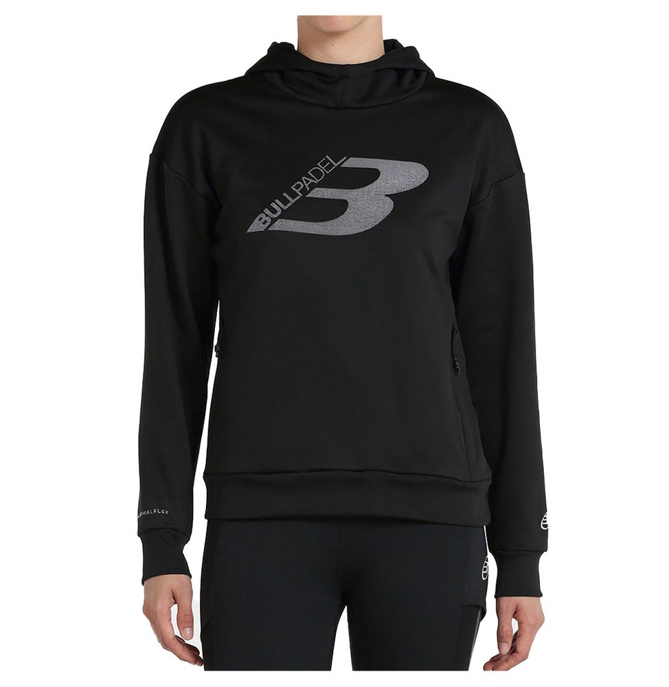 Bullpadel Incoe Hoodie Schwarz S Frau von Bullpadel