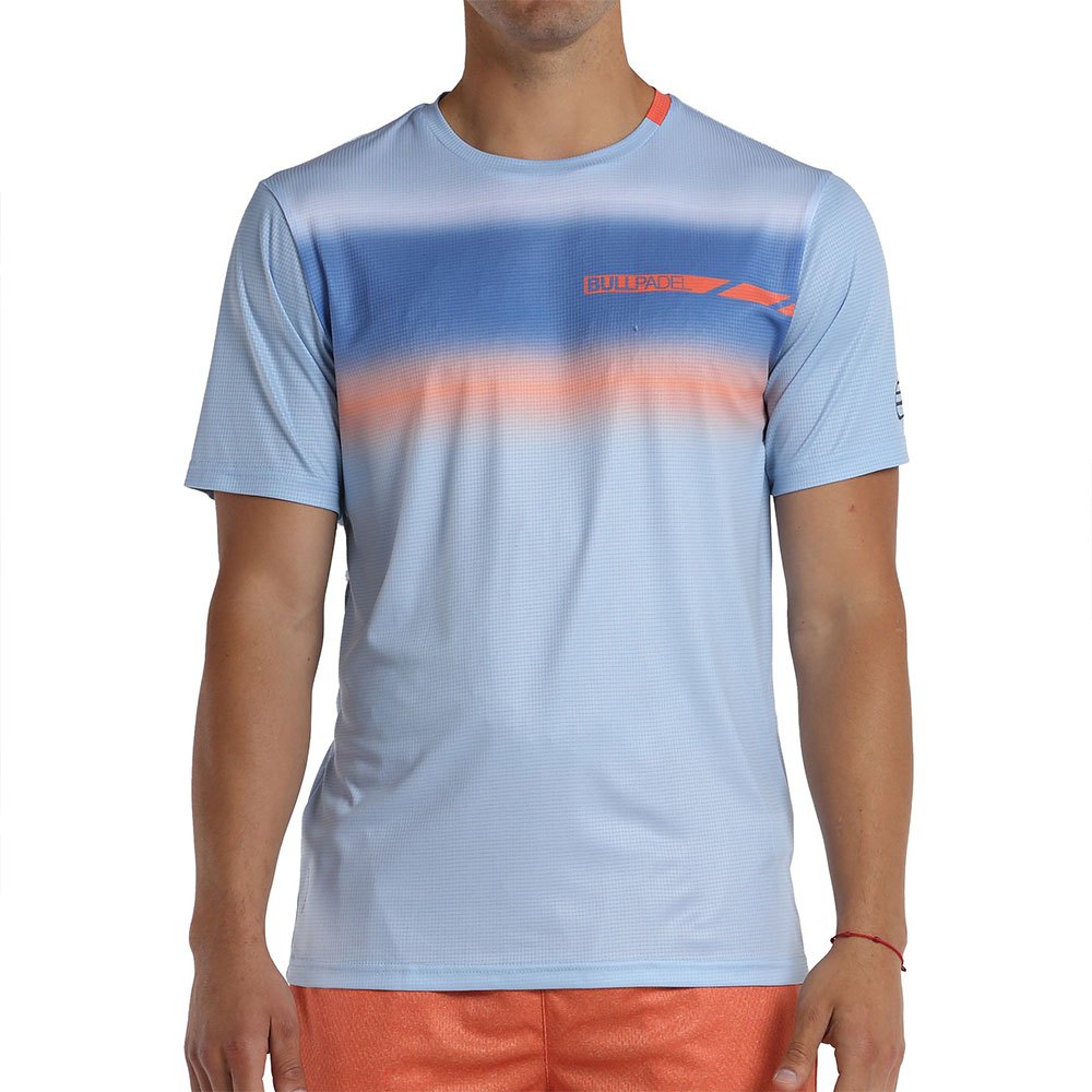 Bullpadel Lacar Short Sleeve T-shirt Blau L Mann von Bullpadel