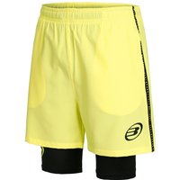 Bullpadel Lirio Shorts Herren in gelb von Bullpadel