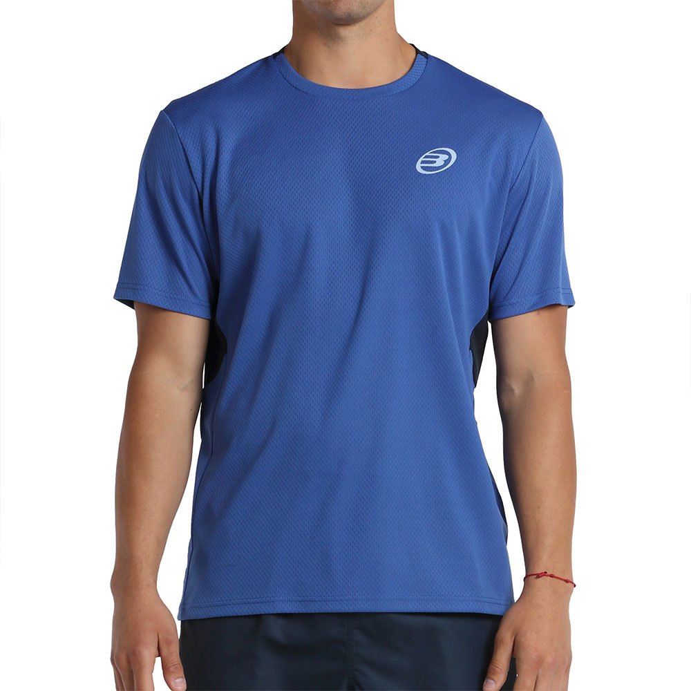 Bullpadel Locha Short Sleeve T-shirt Blau L Mann von Bullpadel