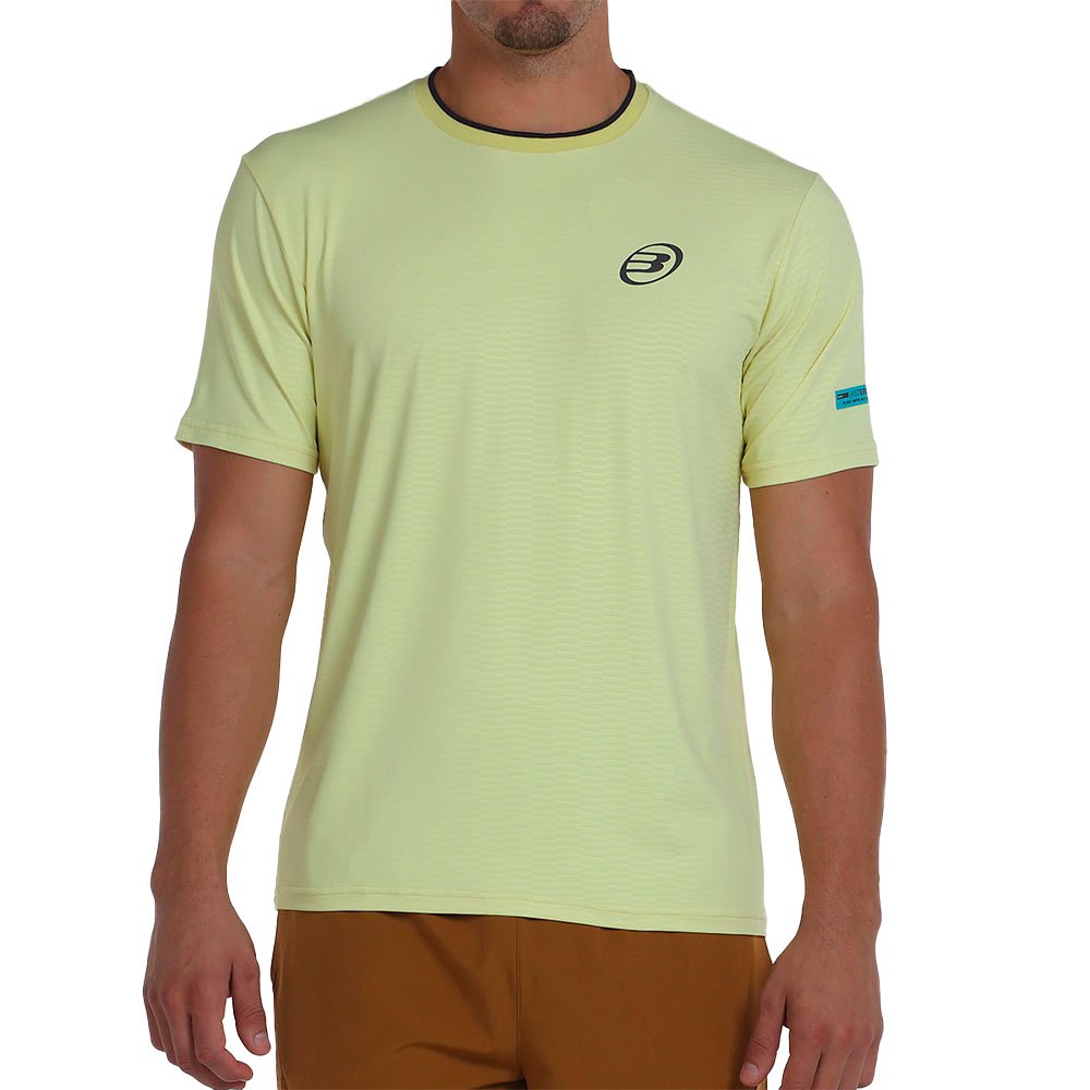 Bullpadel Meira Short Sleeve T-shirt Gelb L Mann von Bullpadel