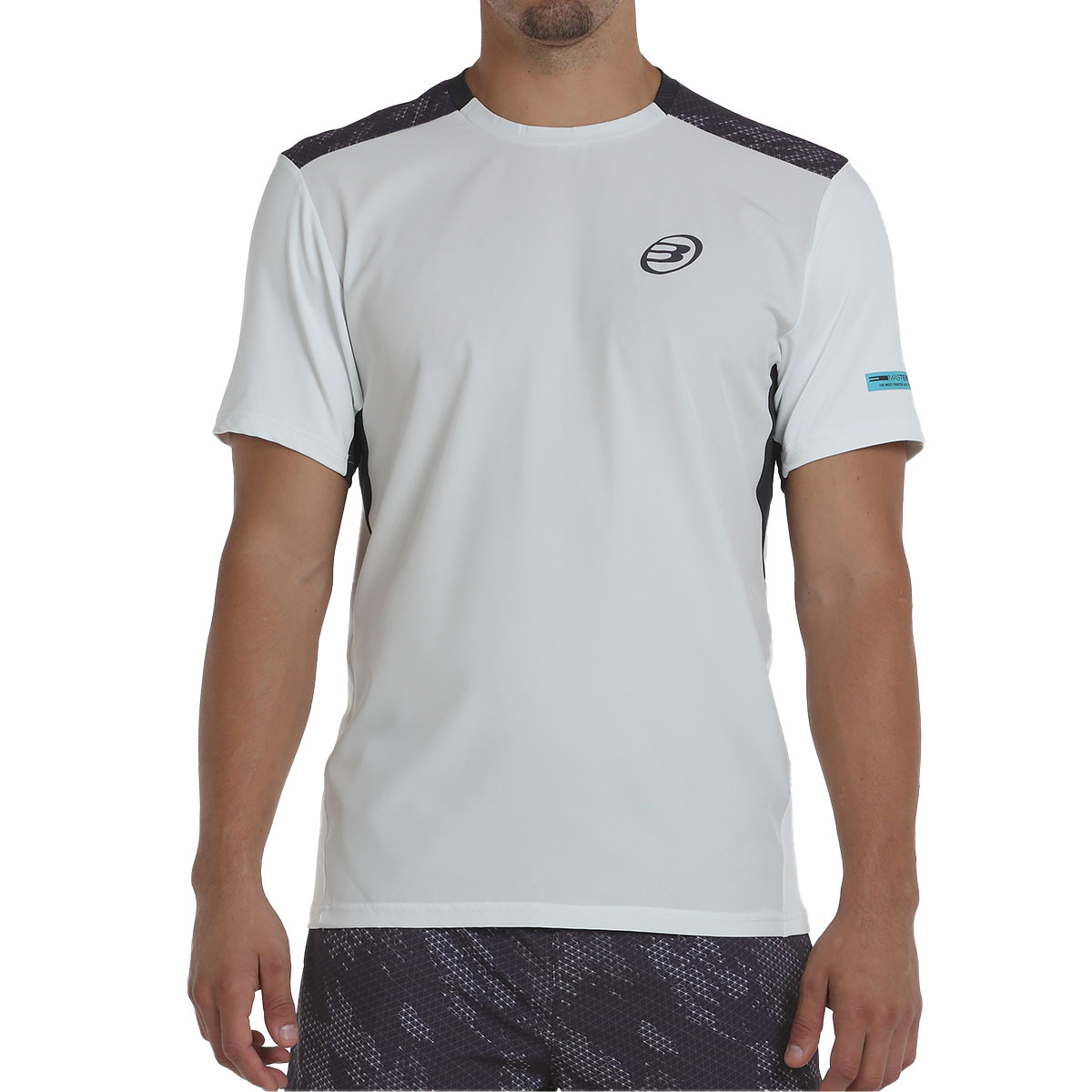 Bullpadel Mino Short Sleeve T-shirt Weiß M Mann von Bullpadel