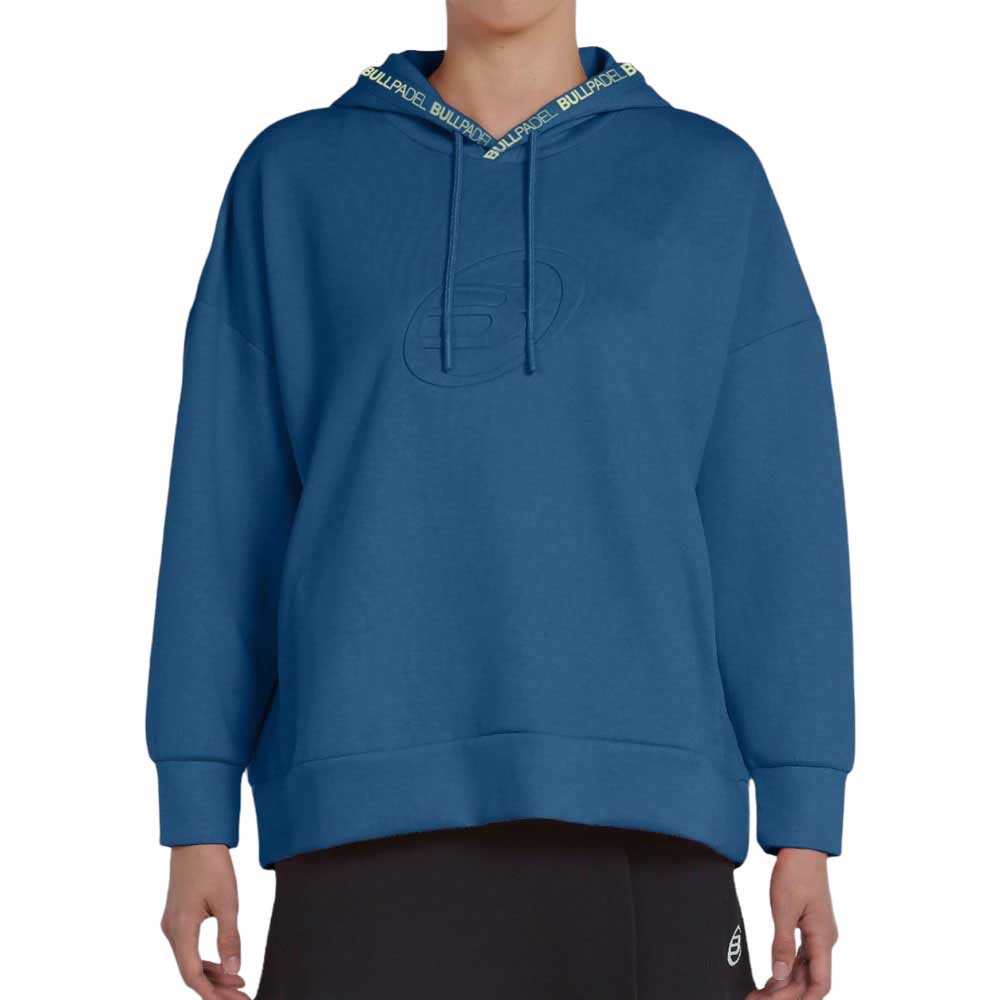 Bullpadel Naron Bg Hoodie Blau XS Frau von Bullpadel