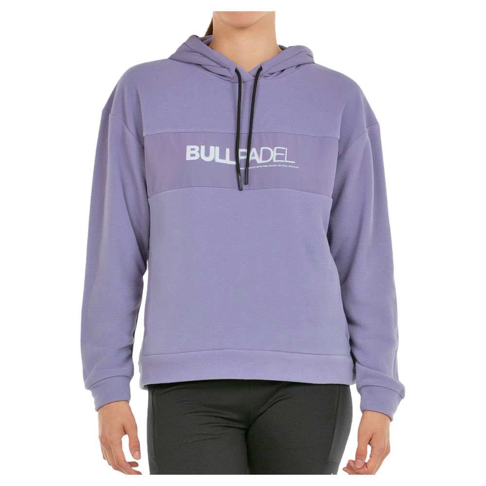 Bullpadel Neque Hoodie Lila XS Frau von Bullpadel