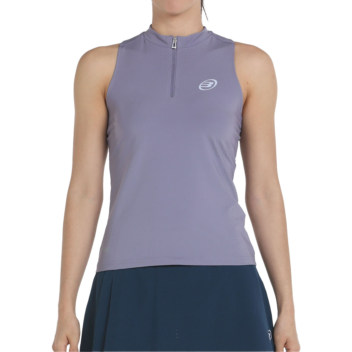 Bullpadel Ourol Sleeveless T-shirt Lila XS Frau von Bullpadel