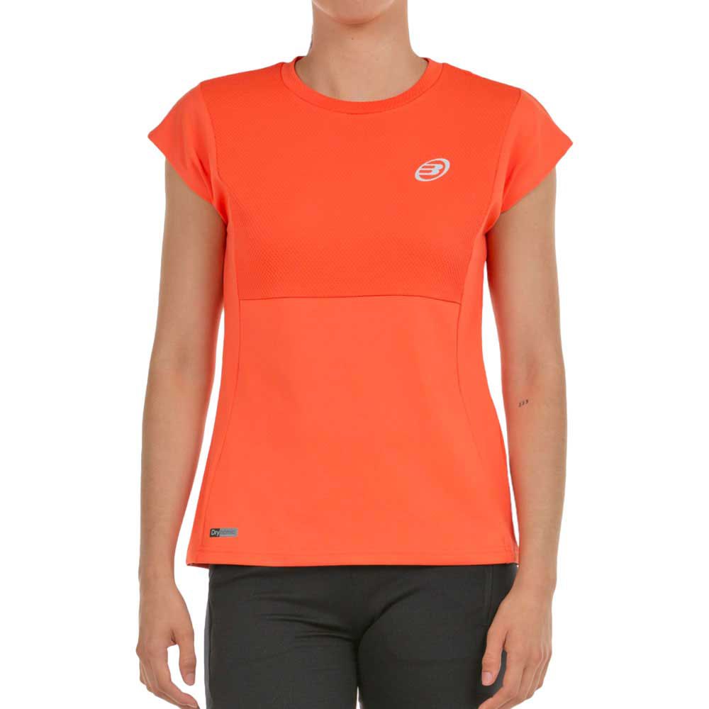 Bullpadel Portas Short Sleeve T-shirt Orange XS Frau von Bullpadel