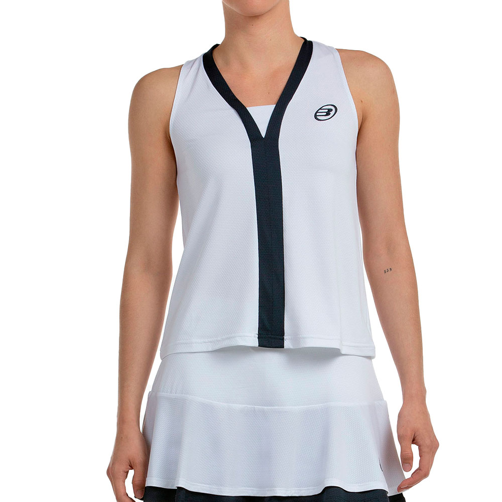 Bullpadel Talita Sleeveless T-shirt Weiß L Frau Bullpadel Talita Sleeveless T-shirt Weiß L Frau von Bullpadel