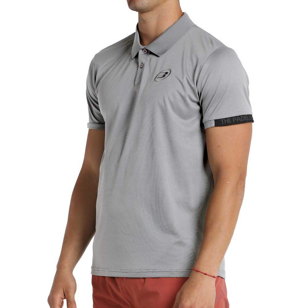 Bullpadel Unete Short Sleeve Polo Grau L Mann von Bullpadel