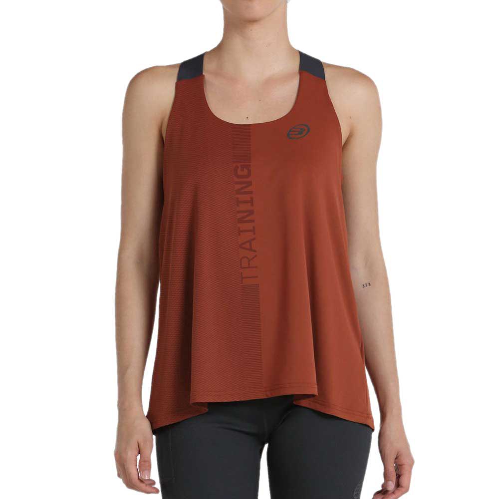 Bullpadel Zuiza Sleeveless T-shirt Orange L Frau von Bullpadel