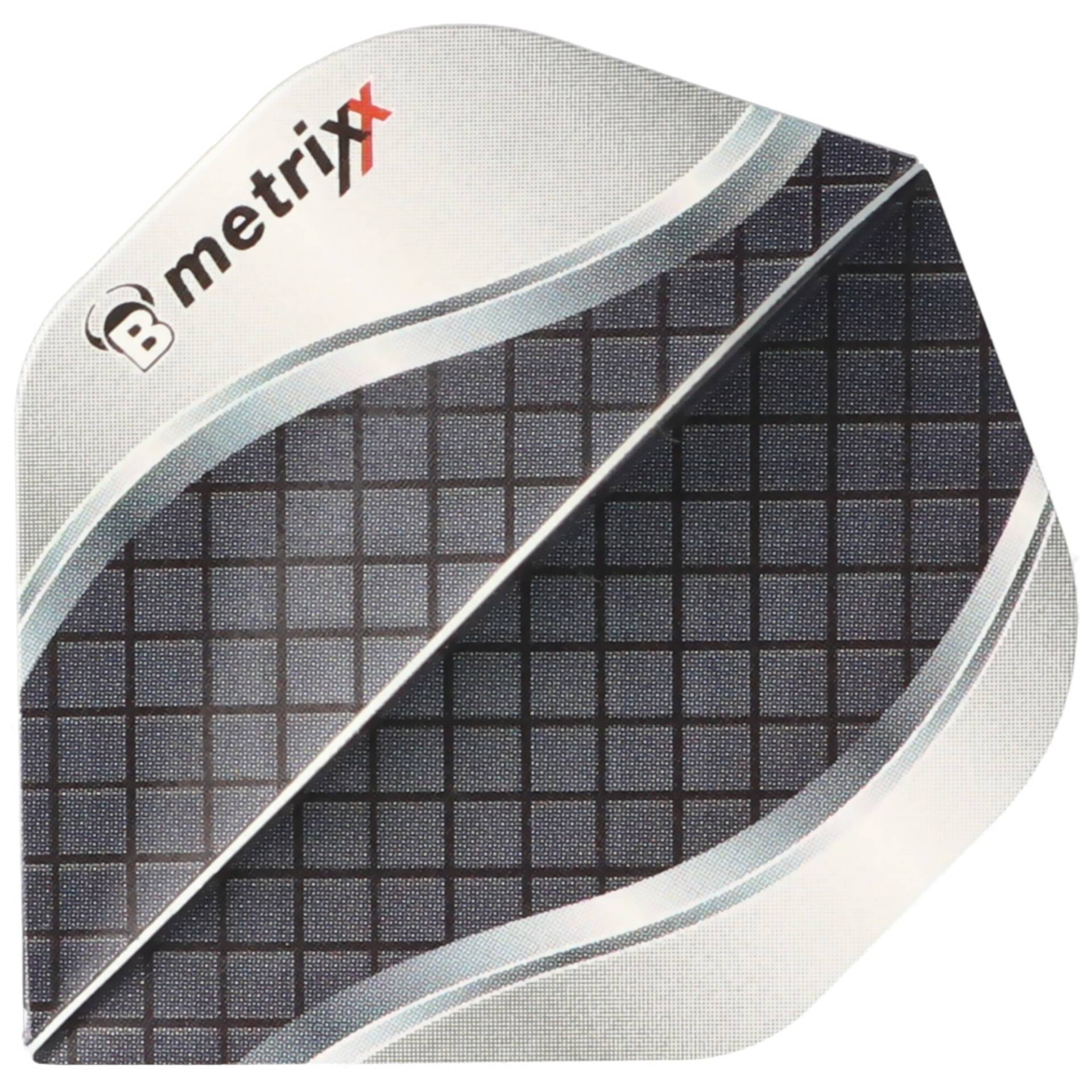 BULL'S Metrixx Flights A-Standard, silber-schwarz, 3 Flights BULL'S Metrixx Flights A-Standard, silber-schwarz, 3 Flights von Bulls Deutschland