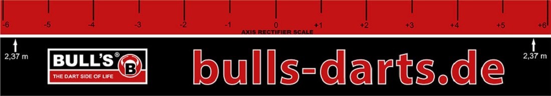 Bull's PRO Abwurflinie, Größe ca. 60 x 10 cm von Bulls Deutschland
