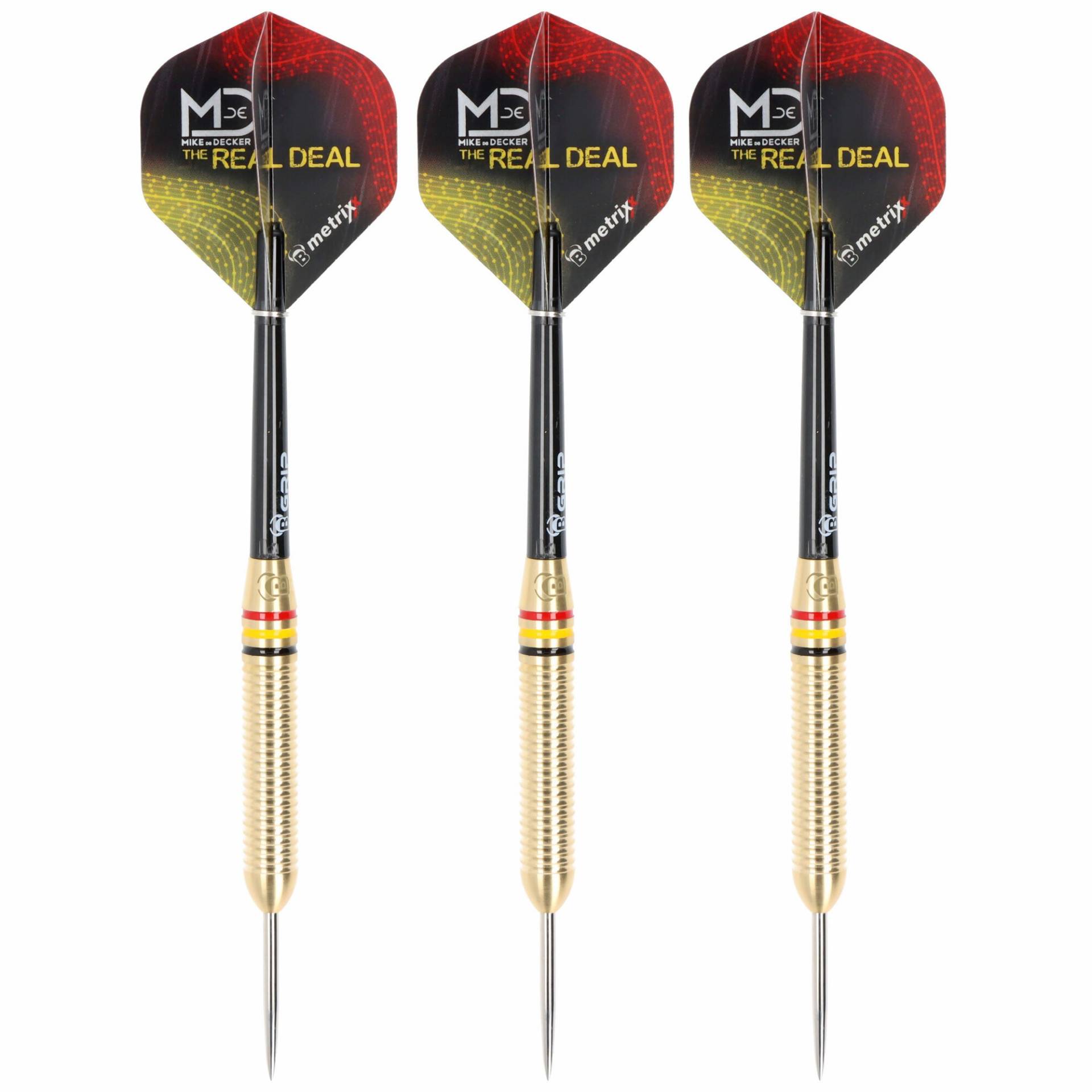 Mike de Decker Player Steel Dart, Brass, 20 Gramm Mike de Decker Player Steel Dart, Brass, 20 Gramm von Bulls Deutschland