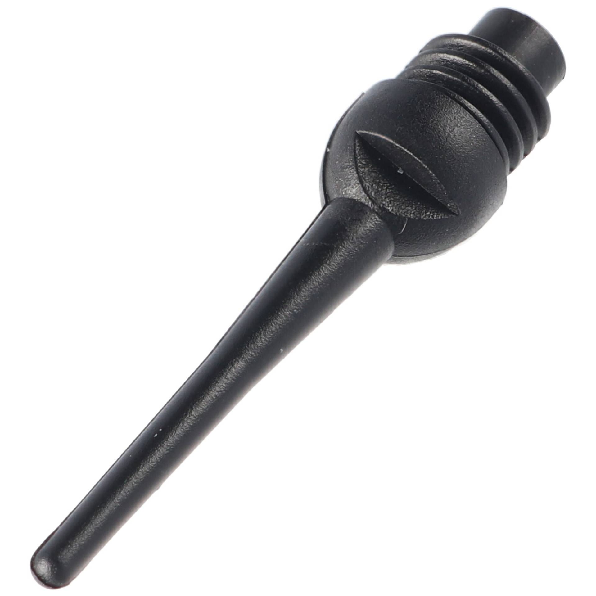 Bull's Superkey Softspitzen, 1/4BF, 8mm, schwarz, 100 Stück von Bulls Holland