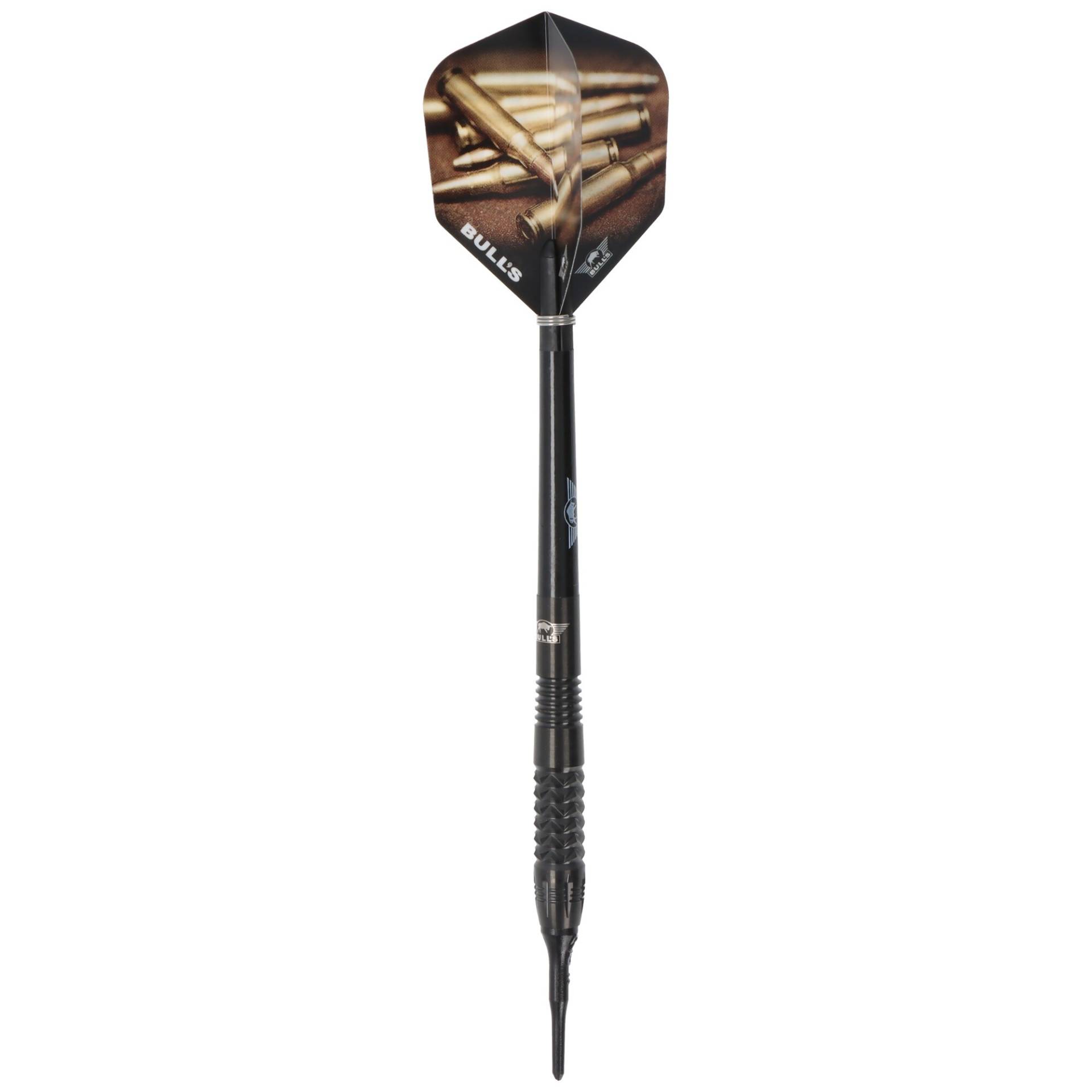 Bulls Caliber Black Edition Softdart, 90% Tungsten, 20 Gramm Bulls Caliber Black Edition Softdart, 90% Tungsten, 20 Gramm von Bulls Holland