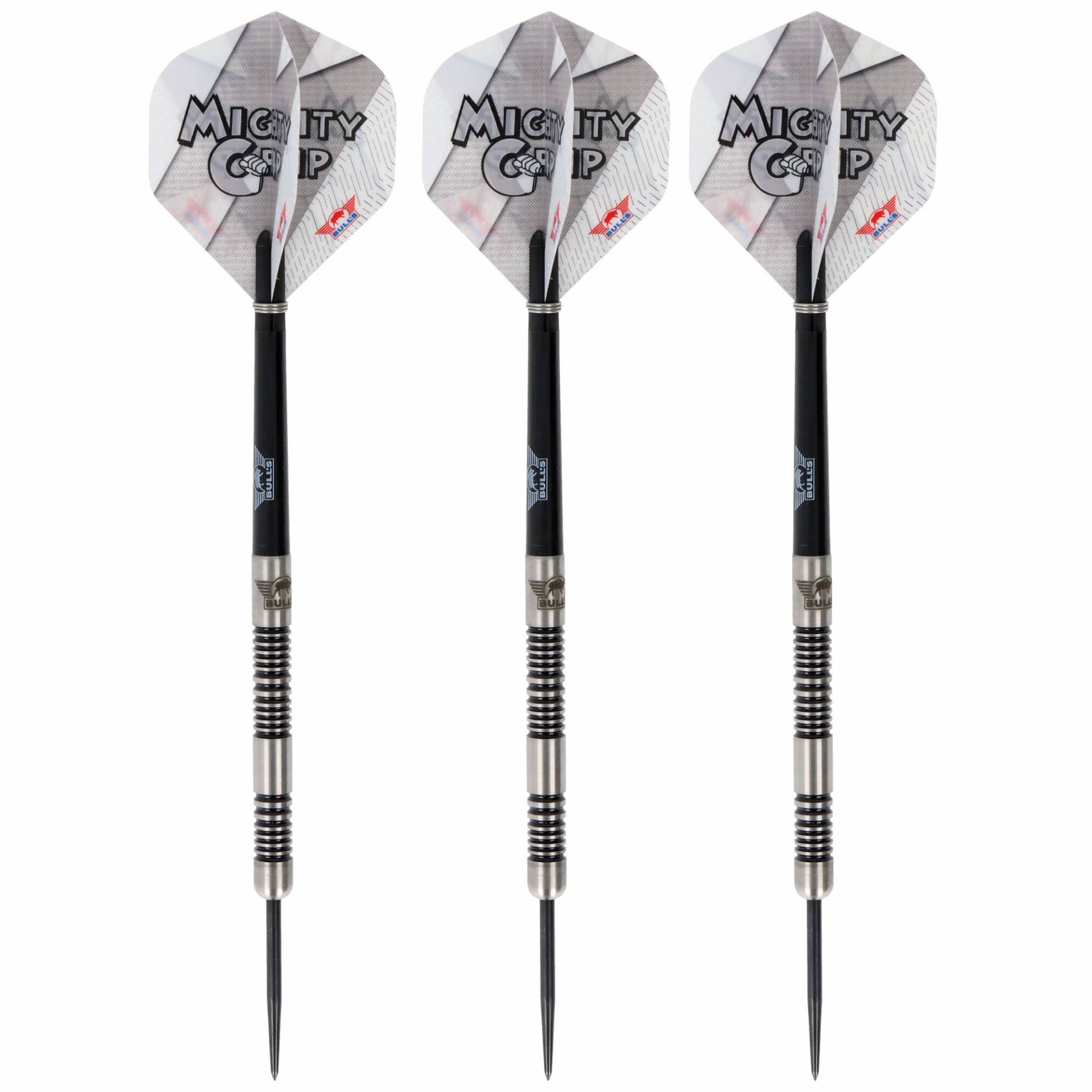 Bulls Lightning White Steeldart, Mighty Grip, 90% Tungsten Bulls Lightning White Steeldart, Mighty Grip, 90% Tungsten von Bulls Holland