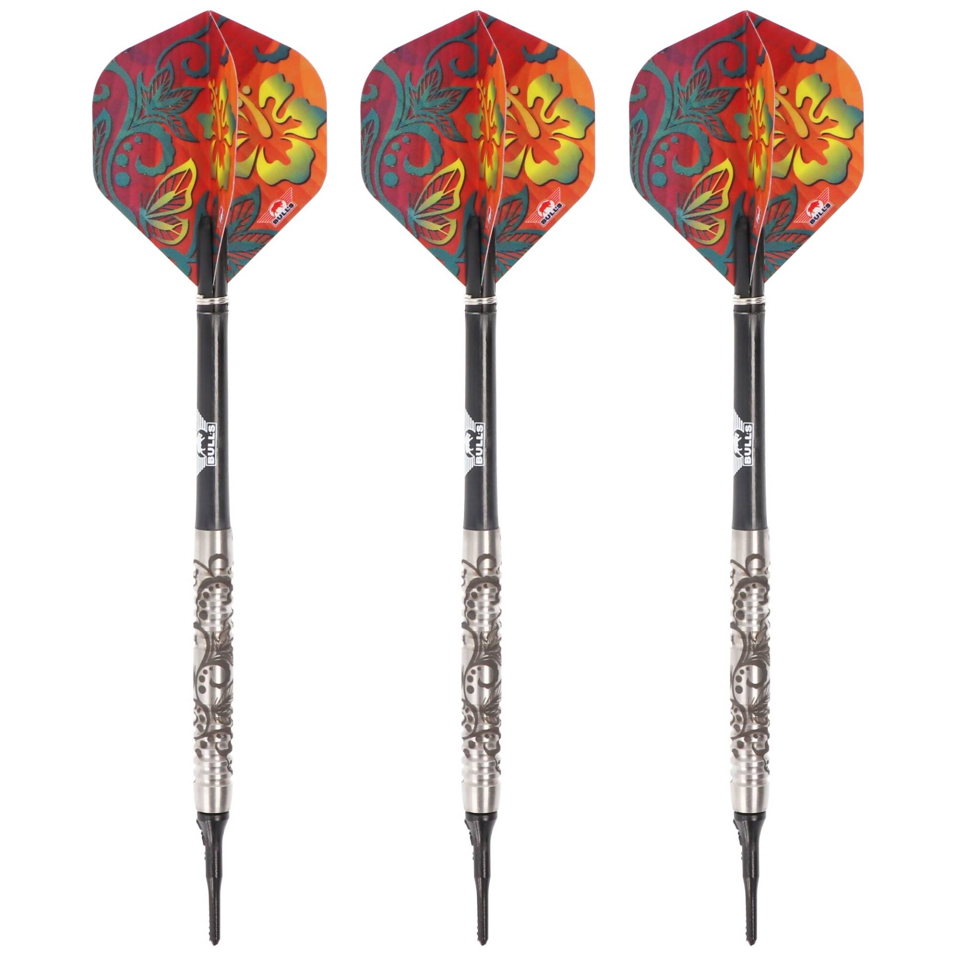 Softdart Komplettset Flora Hicus 80%, 18 Gramm Softdart Komplettset Flora Hicus 80%, 18 Gramm von Bulls Holland