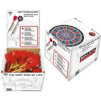 100er Pack BULL'S Eco Soft Darts 6/8mm 16 g 100er Pack BULL'S Eco Soft Darts 6/8mm 16 g von Bulls