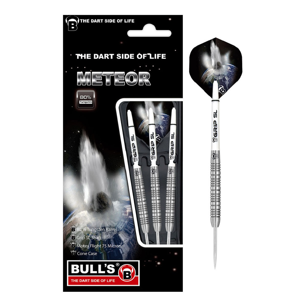 BULL`S Meteor MT4 Steel Dart 22g BULL`S Meteor MT4 Steel Dart 22g von Bulls