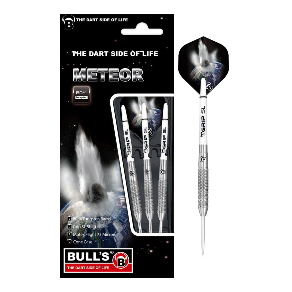 BULL`S Meteor MT8 Steel Dart 24g BULL`S Meteor MT8 Steel Dart 24g von Bulls