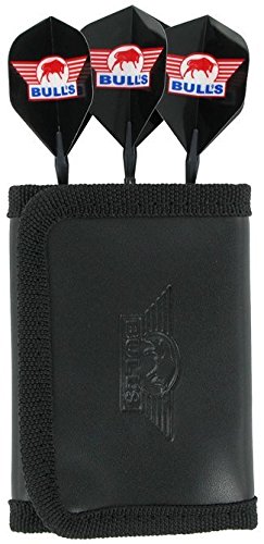 BULLS TRIFOLD DELUXE LEATHER DARTS CASE WALLET von Bulls