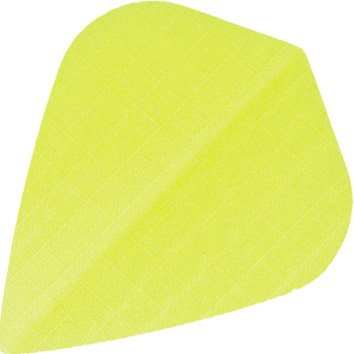 Bulls Bull's Nylon Flights Kite Shape GELB von Bulls