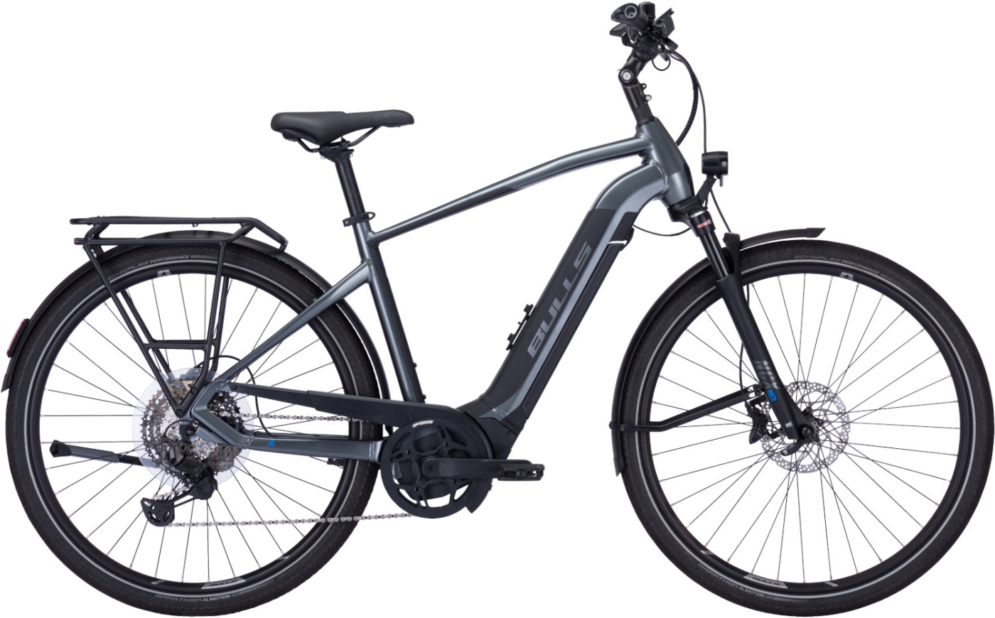 Herren e-Bike  Bulls Lacuba EVO 11 Herren grau (Akkukapazität: Brose FIT 555 Wh / Rahmenhöhe: 60 cm) von Bulls