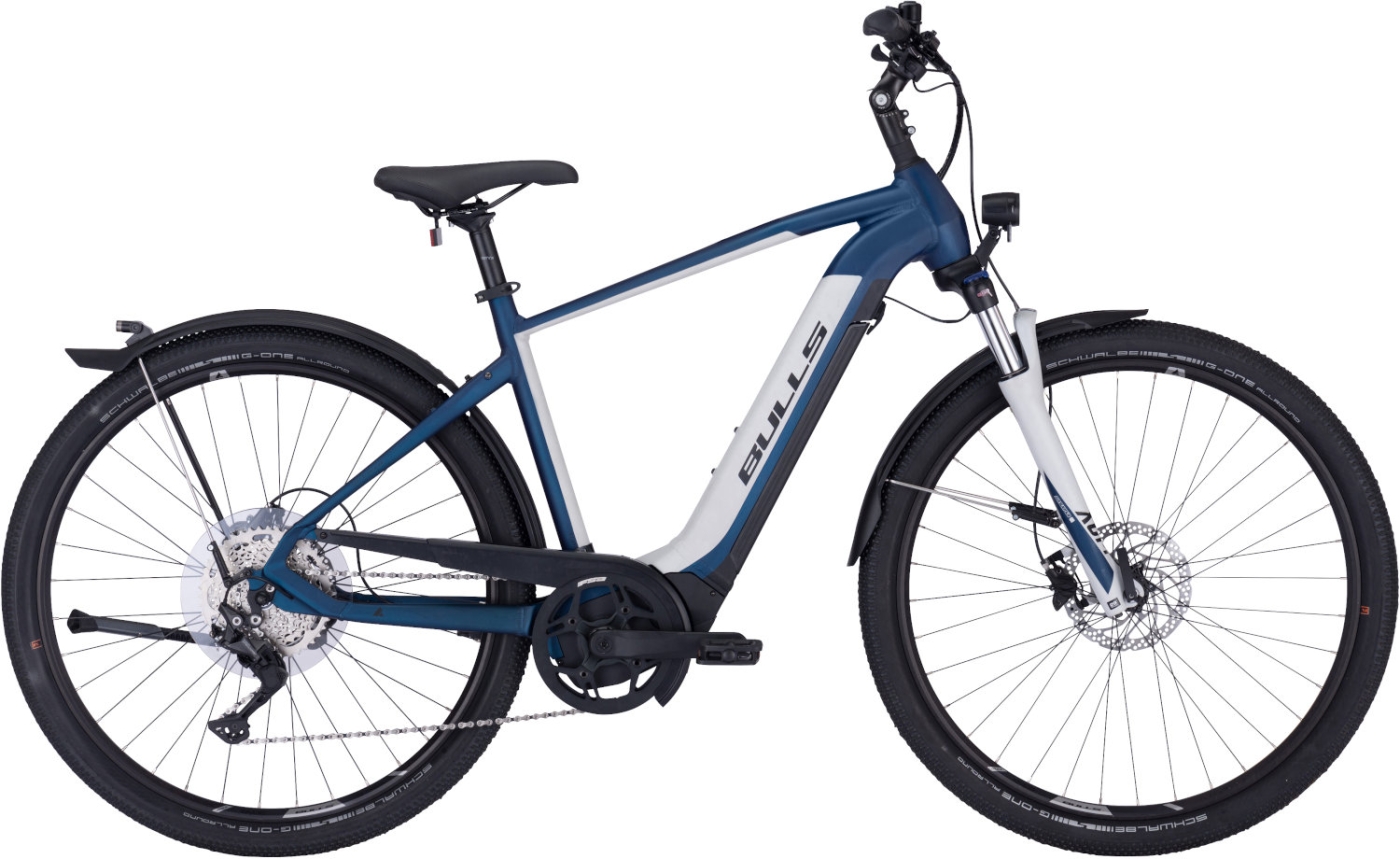 Herren e-Bike  Bulls Lacuba EVO Cross petrol (Rahmenhöhe Bulls 28": 50 cm | Körpergr. 160 - 170 cm / Akkukapazität: Brose FIT 740 Wh) von Bulls