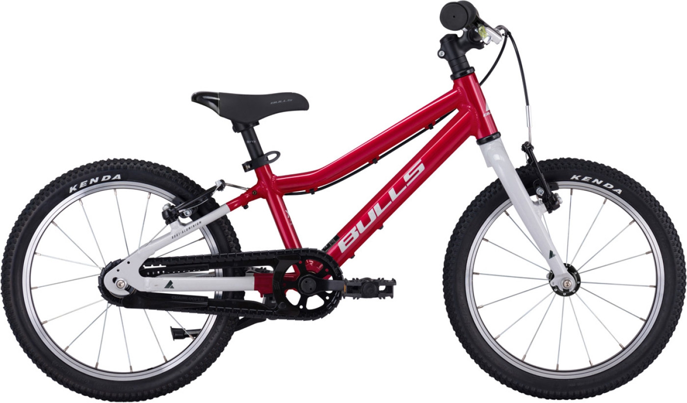 Kinder Fahrrad  Bulls Tokee Lite 16 Wave rouge red (Rahmenh. Bulls Kinderrad: 16 Zoll | Körpergrösse 100 - 110 cm) von Bulls