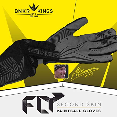 Bunkerkings Fly Gloves - Black, Größe:L/XL von BunkerKings
