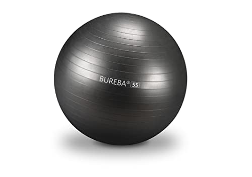 Bureba Unisex – Erwachsene 55A Gymnastikball, Pezziball, Anthrazit, 55 cm Bureba Unisex – Erwachsene 55A Gymnastikball, Pezziball, Anthrazit, 55 cm von Trendy Sport