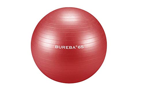 Bureba Unisex – Erwachsene 65R Gymnastikball, Pezziball, Rot, 65 cm Bureba Unisex – Erwachsene 65R Gymnastikball, Pezziball, Rot, 65 cm von Bureba