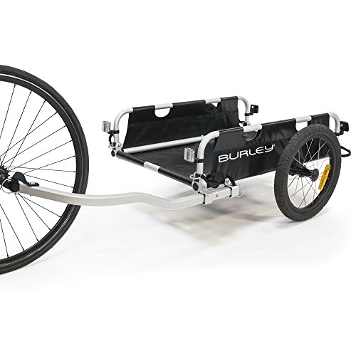 Burley Flatbed Fahrradlastenanhänger, schwarz, Einheitsgröße Burley Flatbed Fahrradlastenanhänger, schwarz, Einheitsgröße von Burley