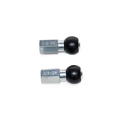 Burley Unisex – Erwachsene Ballz Adapter, Silber, One Size von Burley