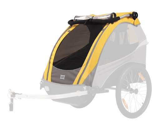 Burley Unisex Kombi-Verdeck Solo 2010 - 2012, Gelb Burley Unisex Kombi-Verdeck Solo 2010 - 2012, Gelb von Burley