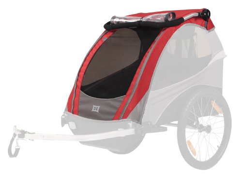Burley Unisex Kombi-Verdeck Solo 2010 - 2012, Rot Burley Unisex Kombi-Verdeck Solo 2010 - 2012, Rot von Burley