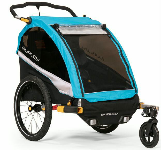 Kinderanhänger Burley D'Lite X Double frei Haus von Burley