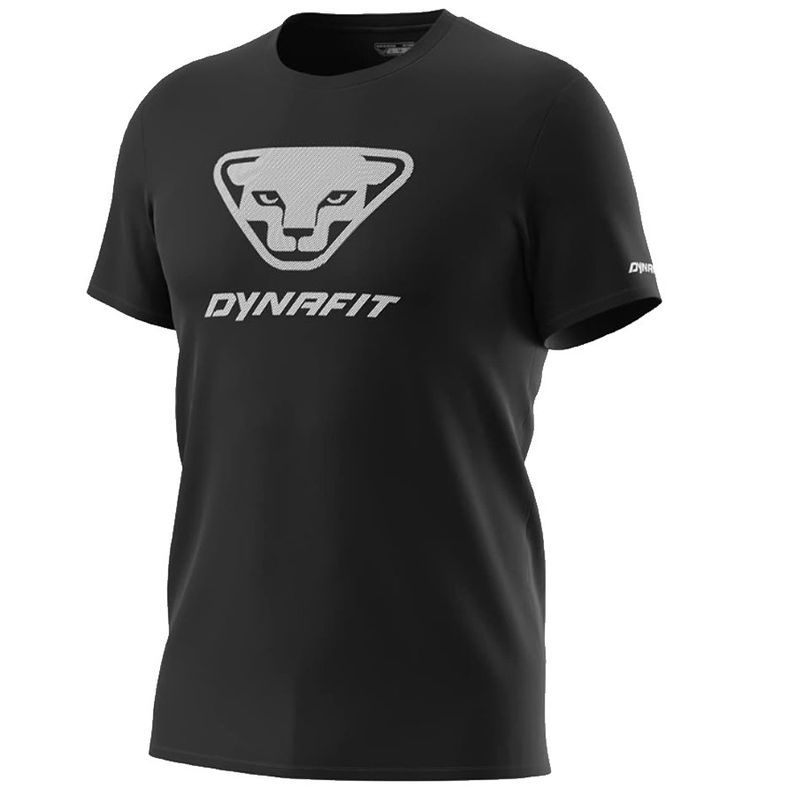 DYNAFIT - Graphic Cotton T-Shirt Herren Casual Logo Shirt, schwarz von Burton, Gonso, Völkl, ...
