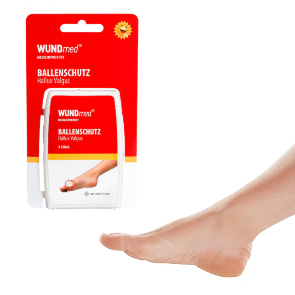 WUNDMED - ﻿Ballenschutz Hallux valgus Medizinprodukt, 3 Stück von Burton, Gonso, Völkl, ...