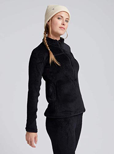 Burton - AK Baker Hi-loft Fleece mit Viertelreißverschluss, True Black - Damen - Größe S - Schwarz Burton - AK Baker Hi-loft Fleece mit Viertelreißverschluss, True Black - Damen - Größe S - Schwarz von Burton