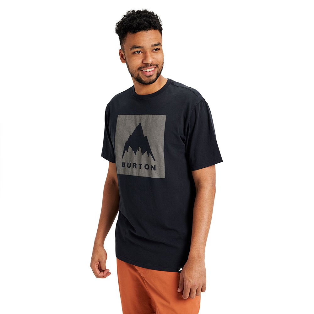 Burton Classic Mountain High Short Sleeve T-shirt Schwarz XS Mann Burton Classic Mountain High Short Sleeve T-shirt Schwarz XS Mann von Burton