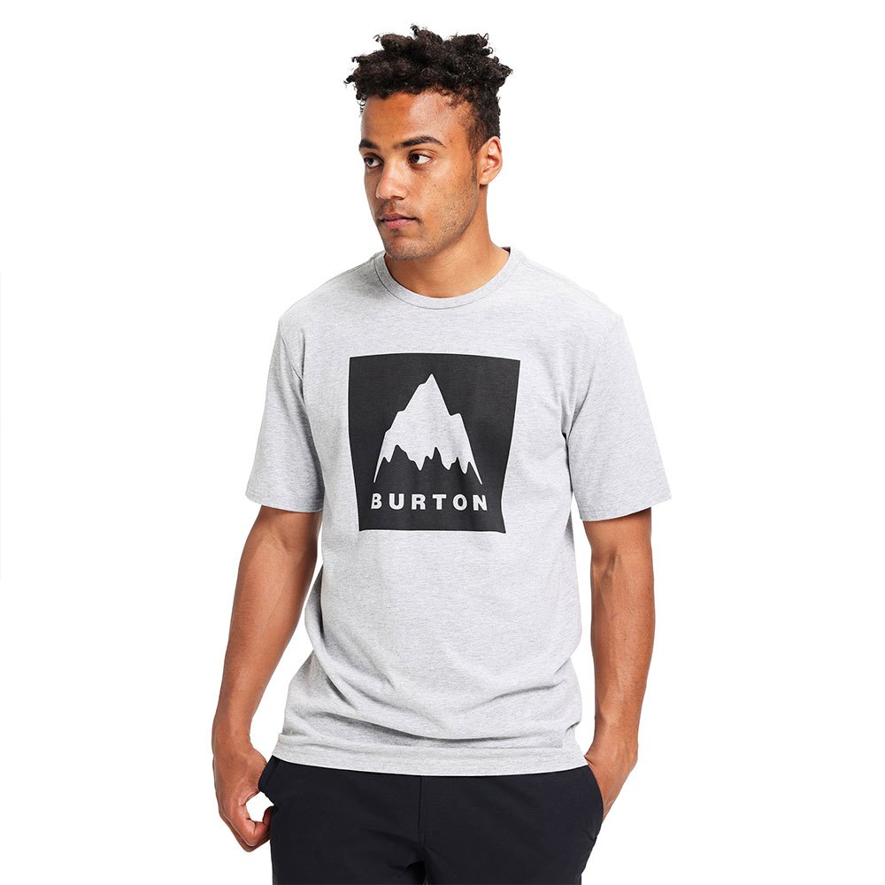 Burton Classic Mountain High Short Sleeve T-shirt Weiß XS Mann von Burton