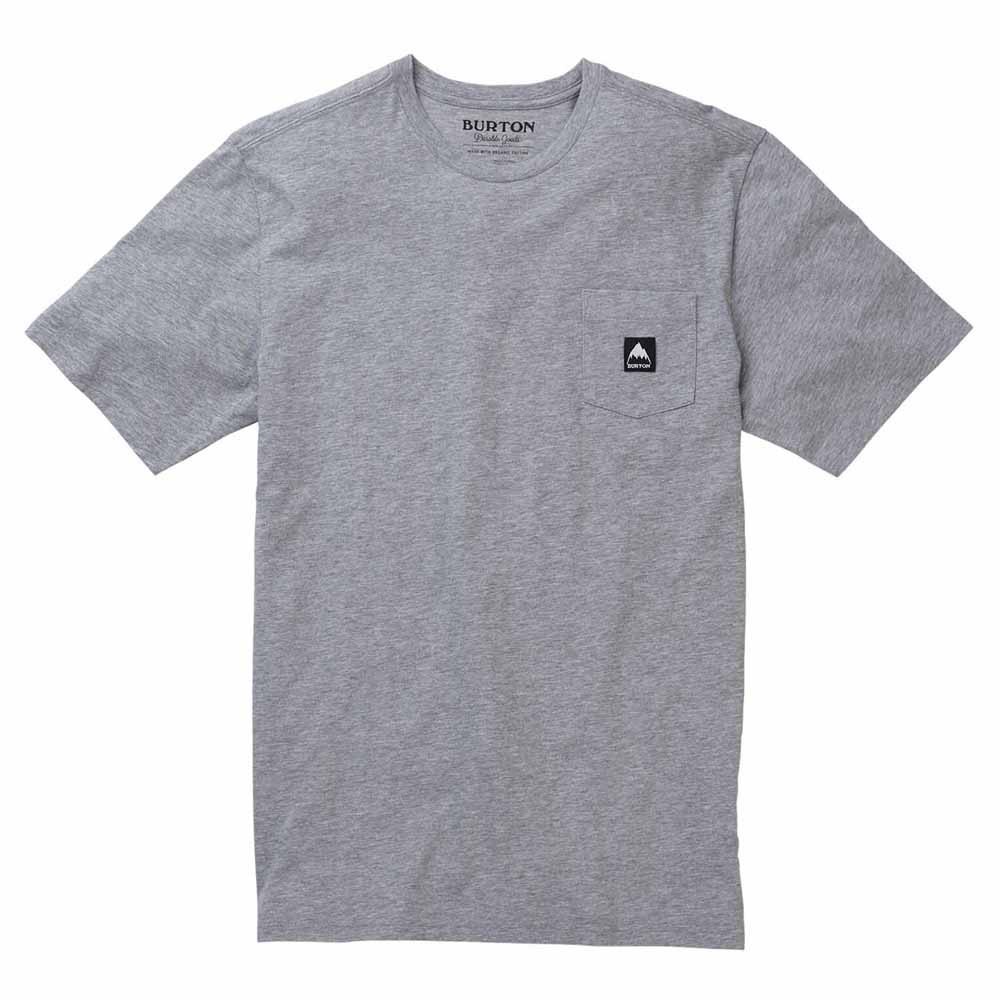 Burton Colfax Short Sleeve T-shirt Grau L Mann von Burton