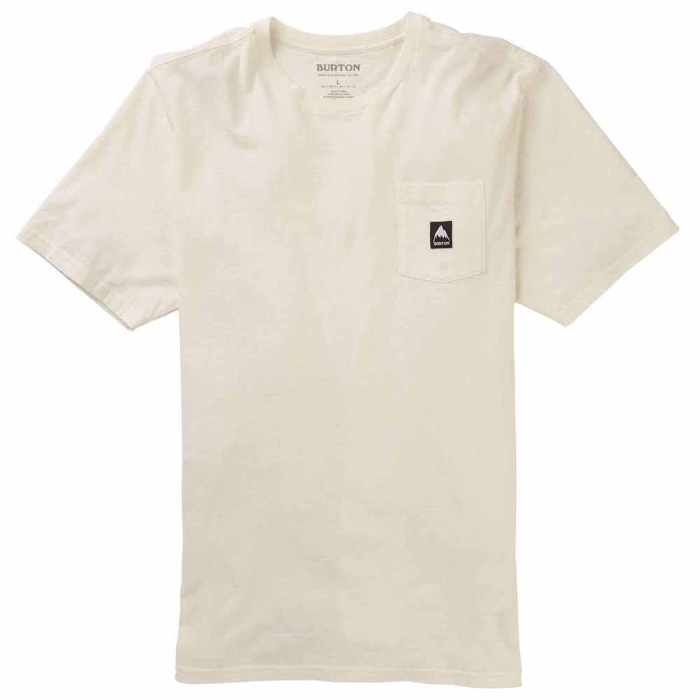 Burton Colfax Short Sleeve T-shirt Weiß M Mann von Burton