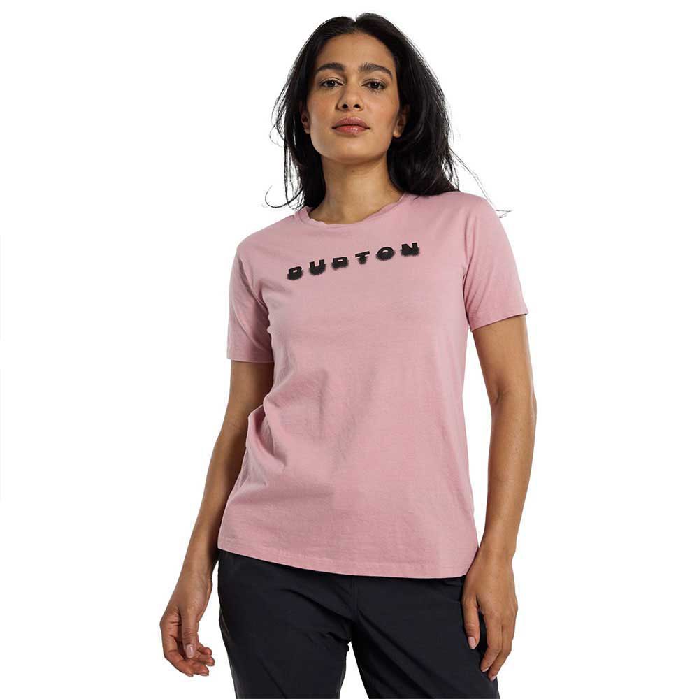 Burton Cosmist Short Sleeve T-shirt Rosa XL Frau von Burton