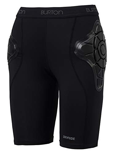 Burton Damen Total Impact Shorts Protektor, Schwarz (True Black), S von Burton