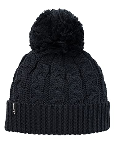 Burton Damen Zippy Fleece-Lined Beanie-Mütze, True Black, 1SZ von Burton