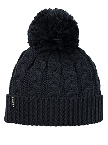 Burton Damen Zippy Fleece-Lined Beanie-Mütze, True Black, 1SZ Burton Damen Zippy Fleece-Lined Beanie-Mütze, True Black, 1SZ von Burton
