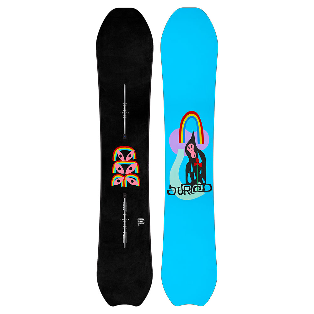 Burton Deep Thinker Camber Snowboard Blau 163W von Burton