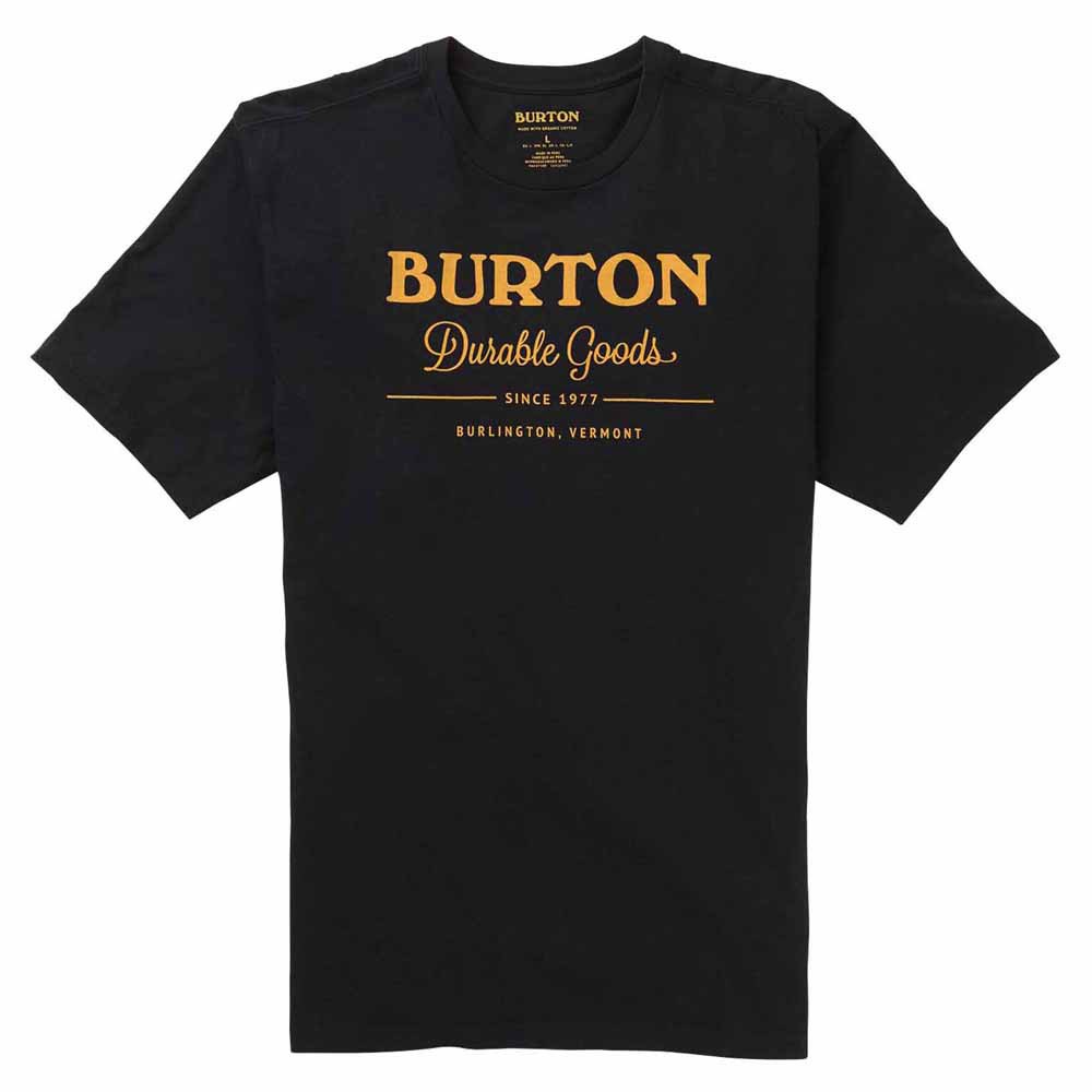 Burton Durable Goods Short Sleeve T-shirt Schwarz 2XS Mann Burton Durable Goods Short Sleeve T-shirt Schwarz 2XS Mann von Burton