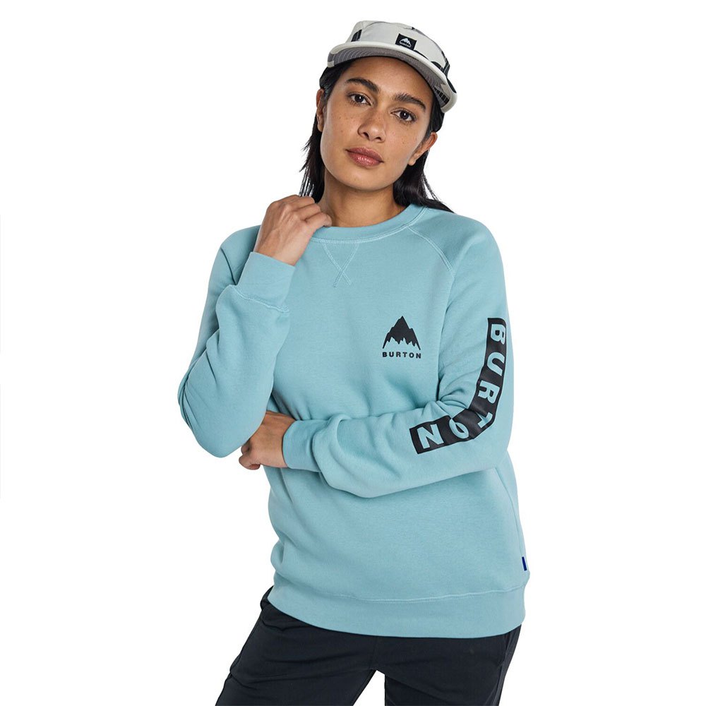 Burton Elite Crew Sweatshirt Blau XS Frau von Burton